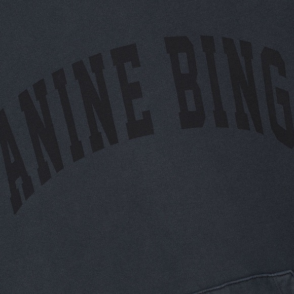 Anine Bing Harvey Sweatshirt with Hoodie (VARIOUS SIZES AVAILABLE) - Picture 4 of 7